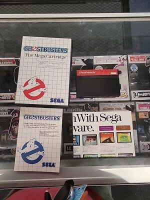 Ghostbusters for Sega Master System w/ Manual TESTED & WORKING - Image 1 of 4