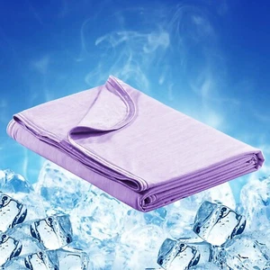 LUXEAR Cooling Blanket for Hot Sleepers Night Sweats Queen Size Cool Summer B... - Picture 1 of 10