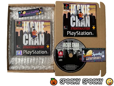 Jackie Chan Stuntmaster PS1 - UK PAL VGC CIB - High Quality Packing - Tracked - Image 1 of 4