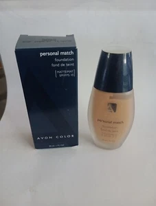 Avon Personal Match Foundation-Almond- SPF 10- Matte- EXP 7/08, NIB! - Picture 1 of 5