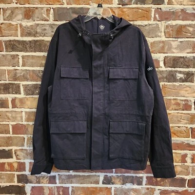 Chaqueta de campo con capucha Alo Yoga Division para hombre talla grande material de lona pesada nueva sin etiquetas Foto 1 de 4
