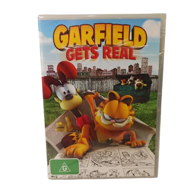 Garfield Gets Real (DVD 2006) Animation Cat Adventure Family Buddy R4 Brand New - image 1 of 4