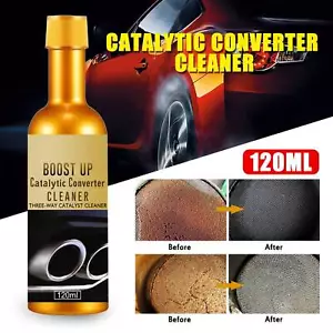 2pcs Multipurposes Car Vehicle Engine Catalytic Converter Cleaner Deep Cleaning - Foto 1 di 11