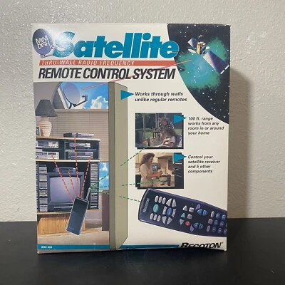 Recoton Mini Dish Satellite DSC465 Remote Control Repeater 1996 NOS - Image 1 of 4