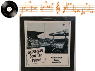 Genesis Spot The Pigeon 12” Single Blue Vinyl Limited Edition - VG+ - Image 1 of 4