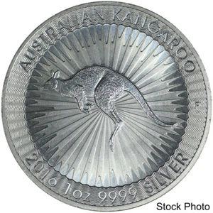 2016-P Australia $1 Kangaroo 1 oz .999 Fine Silver Coin - Picture 1 of 2