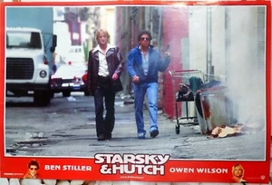 6x set FOTOBUSTA lobby card STARSKY & HUTCH BEN STILLER OWEN WILSON  - Zdjęcie 1 z 6