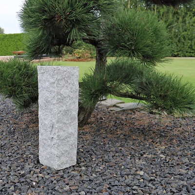 CLGarden Granit Quellstein 50 cm Granitsäule Springbrunnenbau Garten Dekoration - Bild 1 von 4