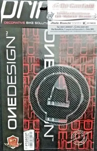 3D CARBON PRINT RESINED STICKER PROTECTION FOR DUCATI SINCE 2009 - Picture 1 of 2