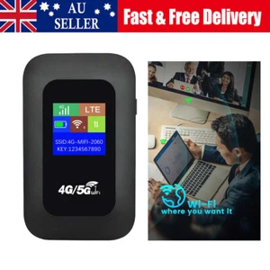 5G Unlocked LTE LCD Wi-Fi Mobile Broadband Wireless Router MiFi Hotspots Hot - Picture 1 of 12