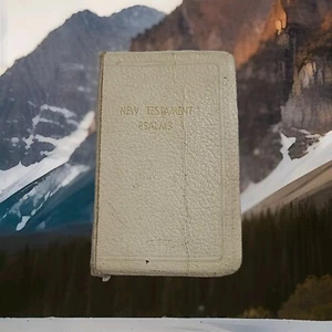 1958 Biblia Personal River Dale Iglesia Metodista Santo Bautismo Río Jordán Agua - Imagen 1 de 9