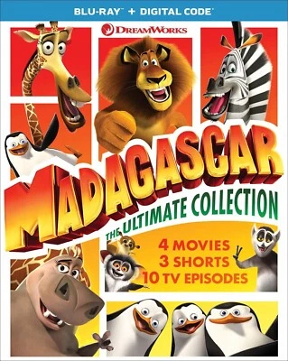 Madagascar: The Ultimate Collection Box Set | w/Slipcover | New/Sealed | Blu-ray - Image 1 of 4