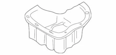 Genuine Kia Pan Assembly Engine Oil 21510 37102 - Изображение 1 из 2