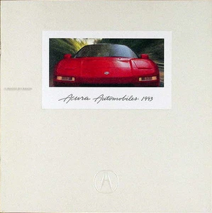 1993 Acura Color Sales Catalog 93 NSX Legend Vigor Integra Orgiinal OEM - Picture 1 of 1