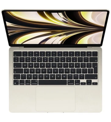 Apple MacBook Air 2022 13.6in M2 16GB 256GB - Starlight - Image 1 of 4