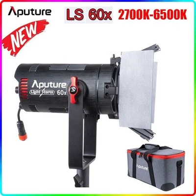 Aputure LS 60X 80W Studio LED Light Bi-color Photography Lighting 2700-6500K NEW - Image 1 of 4