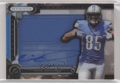 2014 Topps Strata Clear Cut Auto Rookie Relics Eric Ebron #CCAR-EE RC - Image 1 of 3