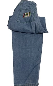 Jeans holgados vintage colores cruzados talla 34 Y2K - Imagen 1 de 13