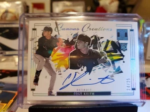 Panini Impecable 2024 - Canvas Creations Colt Keith #CCS-CK Holo Silver/25... - Imagen 1 de 4