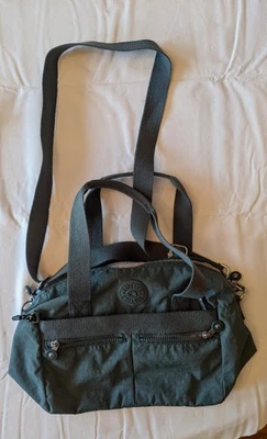 Bolso Bandolera Kipling Klara Bolso de Hombro Cartera Verde Verdadero Salvia (SIN MONO) Foto 1 de 3
