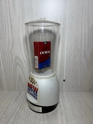 (2001) Exhibición de cigarrillos RJ Reynolds Doral "NUEVA mejor mezclada" "Licuadora" Funciona  Foto 1 de 4