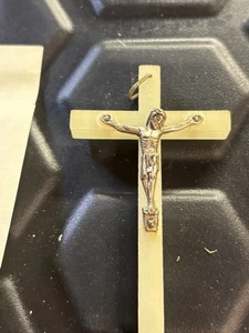 Vintage Kruzifix Stück Kirche Bergung Antik Kurioses Stück ausgefallenes Design - Bild 1 von 3