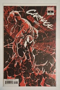 CARNAGE BLACK WHITE AND BLOOD #1 RYAN OTTLEY VARIANT MARVEL COMICS 2021 NEW - Picture 1 of 2