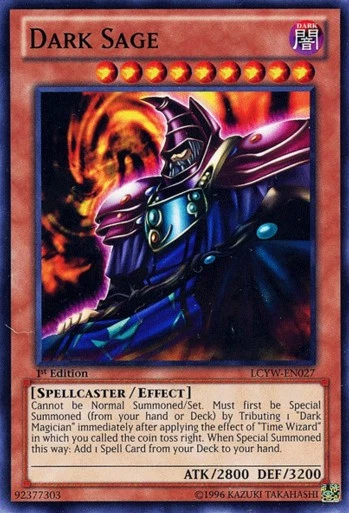 Dark Sage - LCYW-EN027 - Common - 1st Edition - Lightly Played - Image 1 of 1