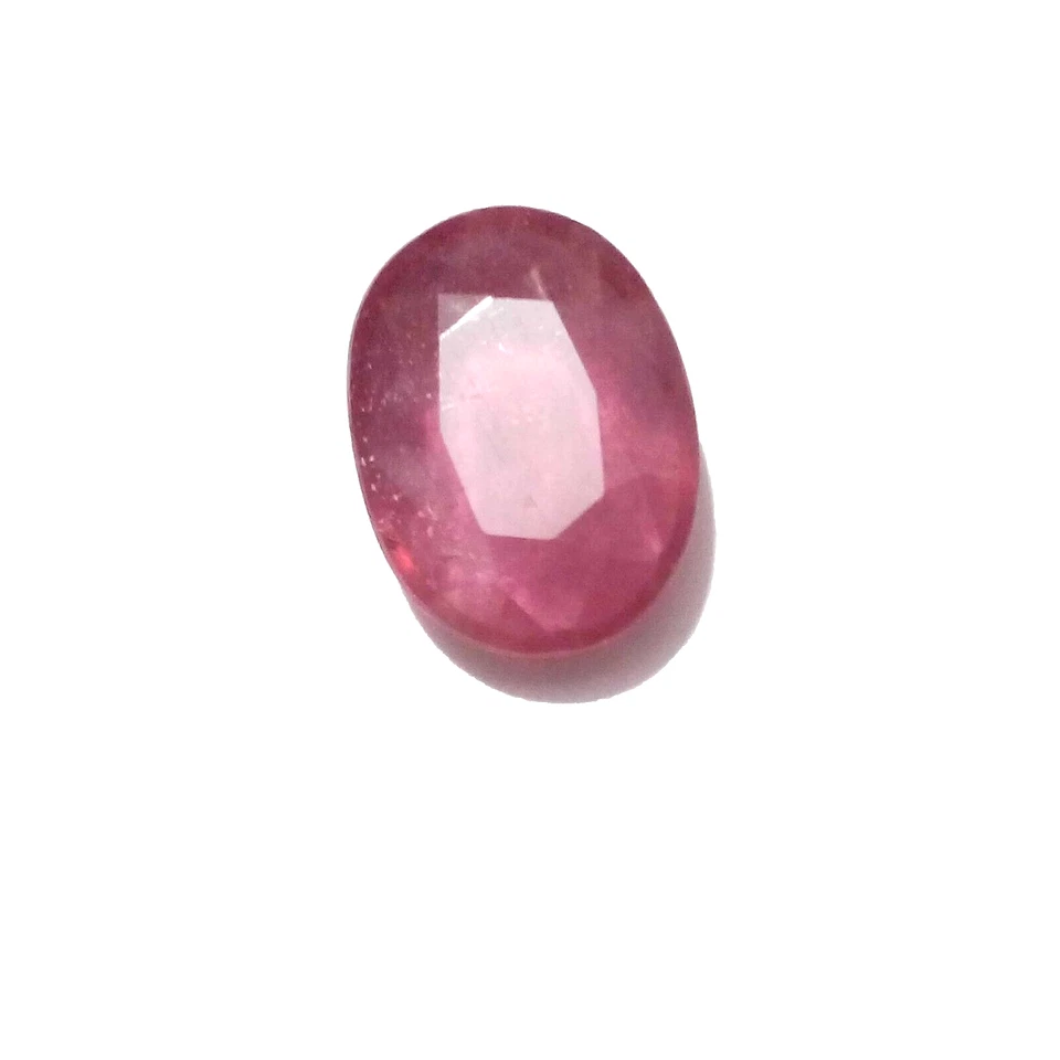 Gorgeous Glass Field Ruby Faceted 3.80 Crt Oval Shape Outstanding Loose Gemstone - Image 1 of 4
