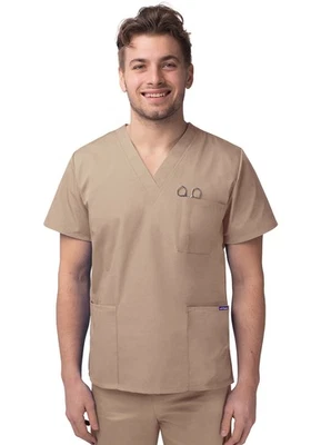 Blusa Médica Sivvan Hombres Mujer Cuello en V 3 Bolsillos Elegante Cómoda y Espaciosa Ajuste Foto 1 de 4