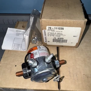 WHITE-RODGERS 70-111225S1 DC Power Solenoid,12V, Amps 80, New, LO1 - Picture 1 of 6
