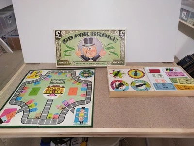 Go For Broke Spend A Million Board Game Invicta Vic Toy 1965 COMPLETE & VGC  - Image 1 of 4