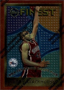 1995-96 Finest Jerry Stackhouse #113 RC mit Schutzhülle - Bild 1 von 2