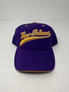 Hard Rock Cafe New Orleans Louisiana Purple Gold LSU Colors  Adjustable Hat - Picture 1 of 7