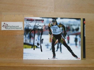 Original Autogramm Ricco Gross Biathlon /// Autogramm Autograph signiert signed - Picture 1 of 3