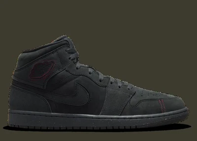 Nike Air Jordan 1 Mid SE Craft Gris Humo Oscuro FD8634-001 Foto 1 de 4