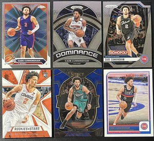 6 Karten Basketball Lot Cade Cunningham Detroit Pistons Insert, Rookie RC & mehr - Bild 1 von 6