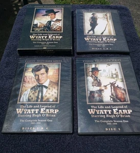 The Life + Legend of Wyatt Earp Complete Season 1 5-DVD Set All 35 Episodes! - Foto 1 di 8