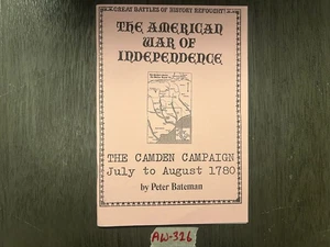 The American War of independence The Camden Campaign Lot AW-326 - Bild 1 von 1