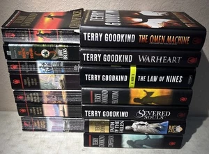 The Sword Of Truth Book Lot Of 14 (1 SIGNED) All HCs 1st Edition/1st Printing - Picture 1 of 13