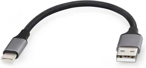 6-Inch USB C Cable Short - USB a to USB C, Fast Charging & Data Sync, Braided Ny - Picture 1 of 12