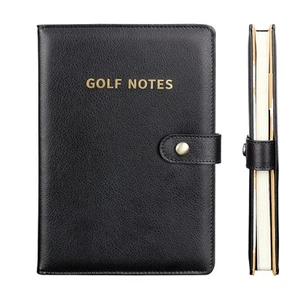 Golf Notes Notebook Note Pad Golf Journal Notebook Progress Tracking Log Book - Picture 1 of 12
