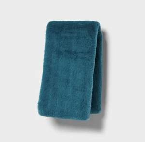 Room Essentials Body Pillow Cover 20"x 50" - Soft/Plush - Dark Teal - NEW - Picture 1 of 10