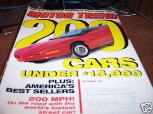 Motor Trend Magazine 9/1993 Dodge T300 - Imagen 1 de 1