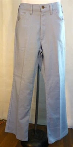Levis Vintage Blue Sta Prest Nuvo Boot Cut Pants Size 33x28.5 Excellent Shape!!! - Picture 1 of 12