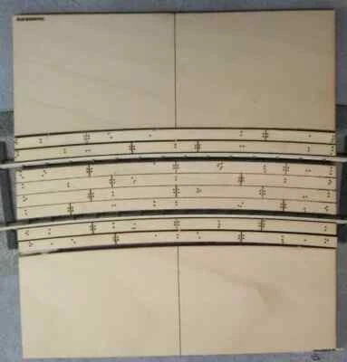 Crossing & Ramp Set for Lionel/MRGS S Scale 20R FasTrak Xing with Roadway Ramps - Image 1 of 4