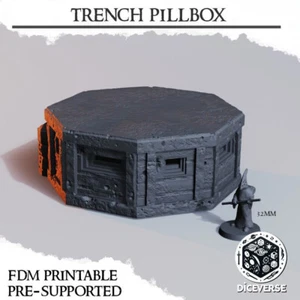 Grabenkreuzzug Gelände - Pillendose - Bunker - Bild 1 von 3