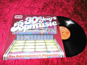 30 years pop music 1978 lp vinyl sampler mit 16 tracks - Bild 1 von 2