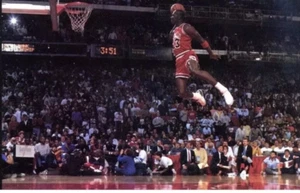 Michael Jordan Original 1992 Sealed Nike Poster Slam Dunk MVP #5284 - Picture 1 of 7