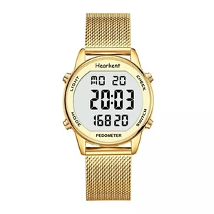 Pedometer Watch Walking Tracker No App or Bluetooth Outdoor Running Calories - Picture 1 of 5